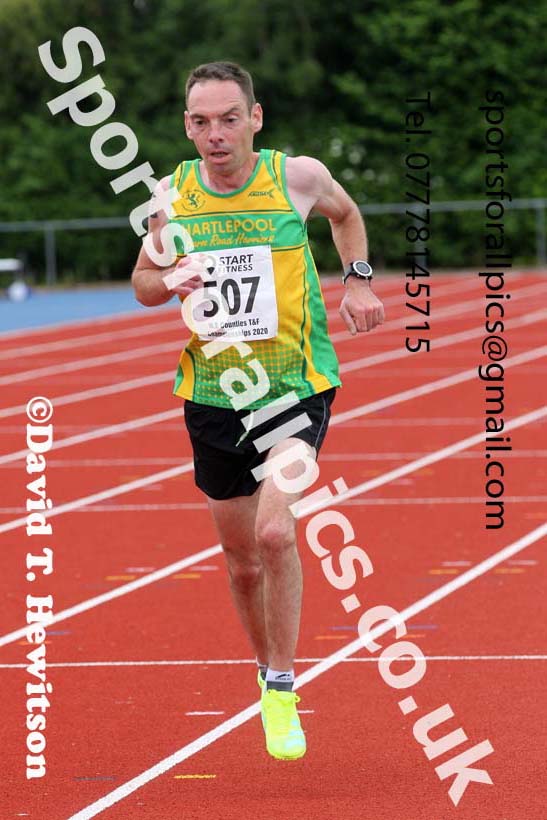 North Eastern 10000 metres, 2021 North Eastern Champs., Shildon. Photo: David T. Hewitson/Sports for All Pics